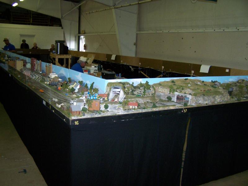 LOST RR set up at train show