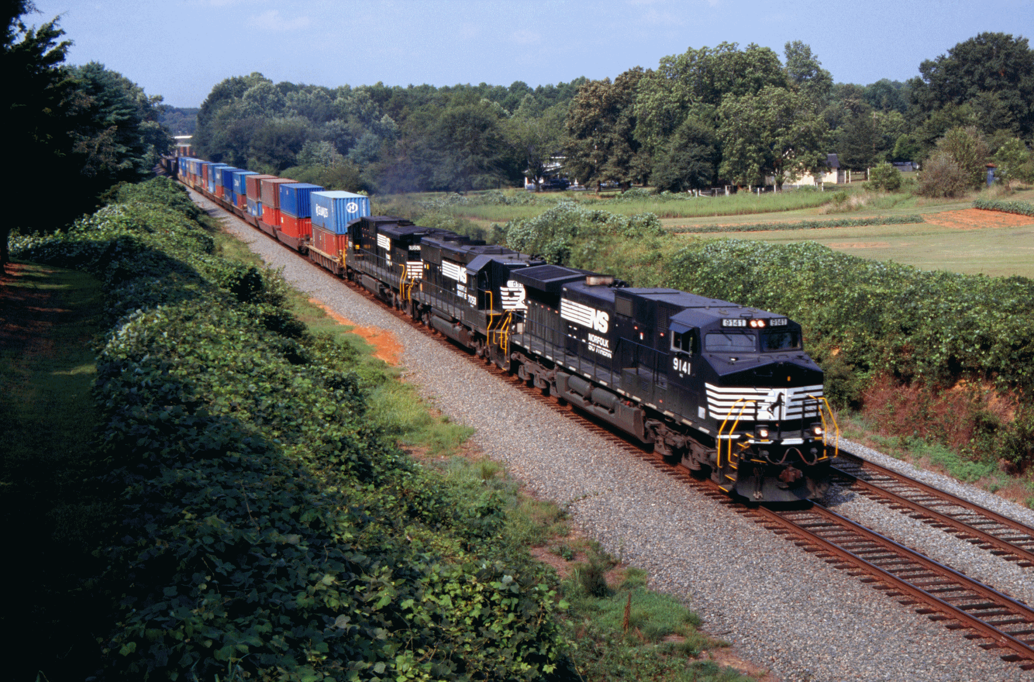Norfolk Southern Double-Stack Train