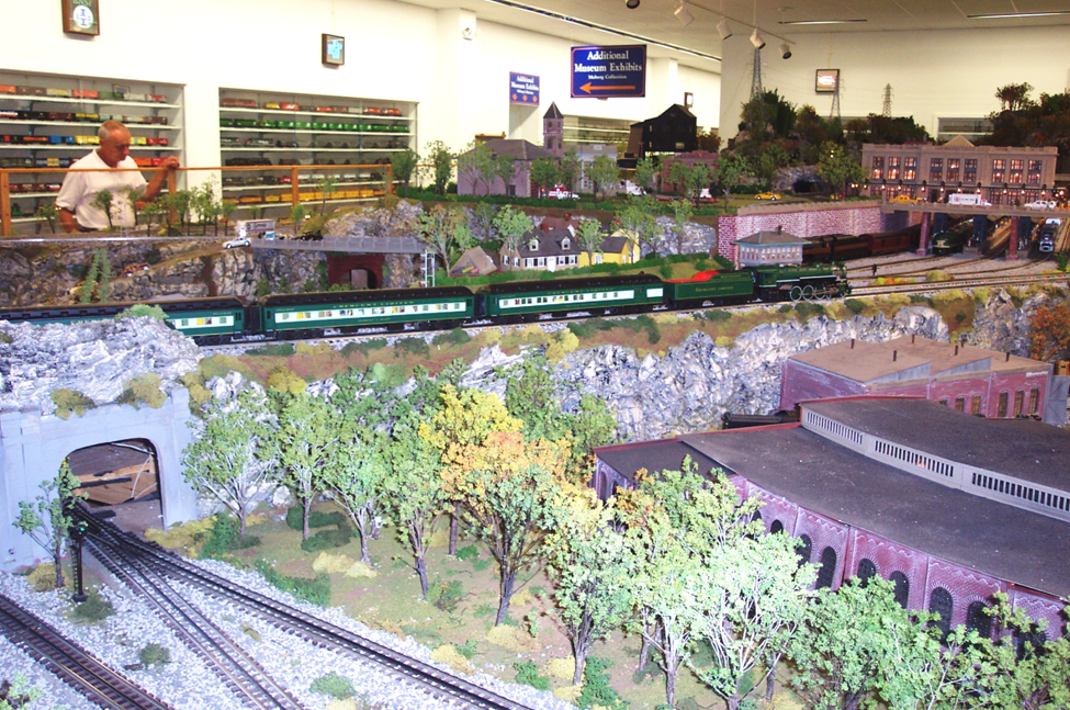 Tim Coopers Smokey Mountain Trains in Bryson City, the one of the nations largest Lionel collections